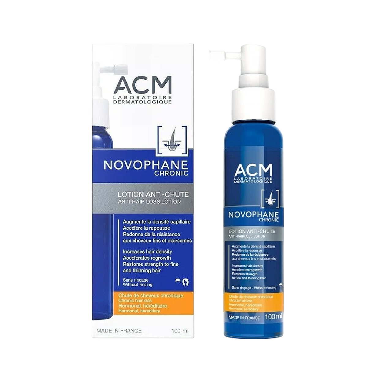 Acm Novophane Chronic Hair Loss Lotion 100Ml
