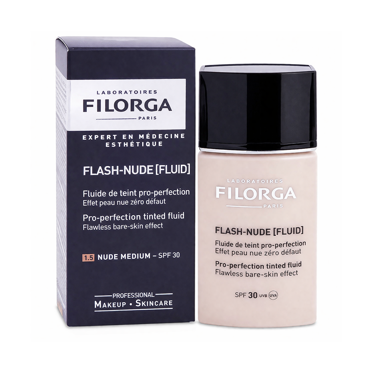 Filorga Flash Nude Fluid SPF30 1.5 Nude Medium 30ml | Buy Online UAE