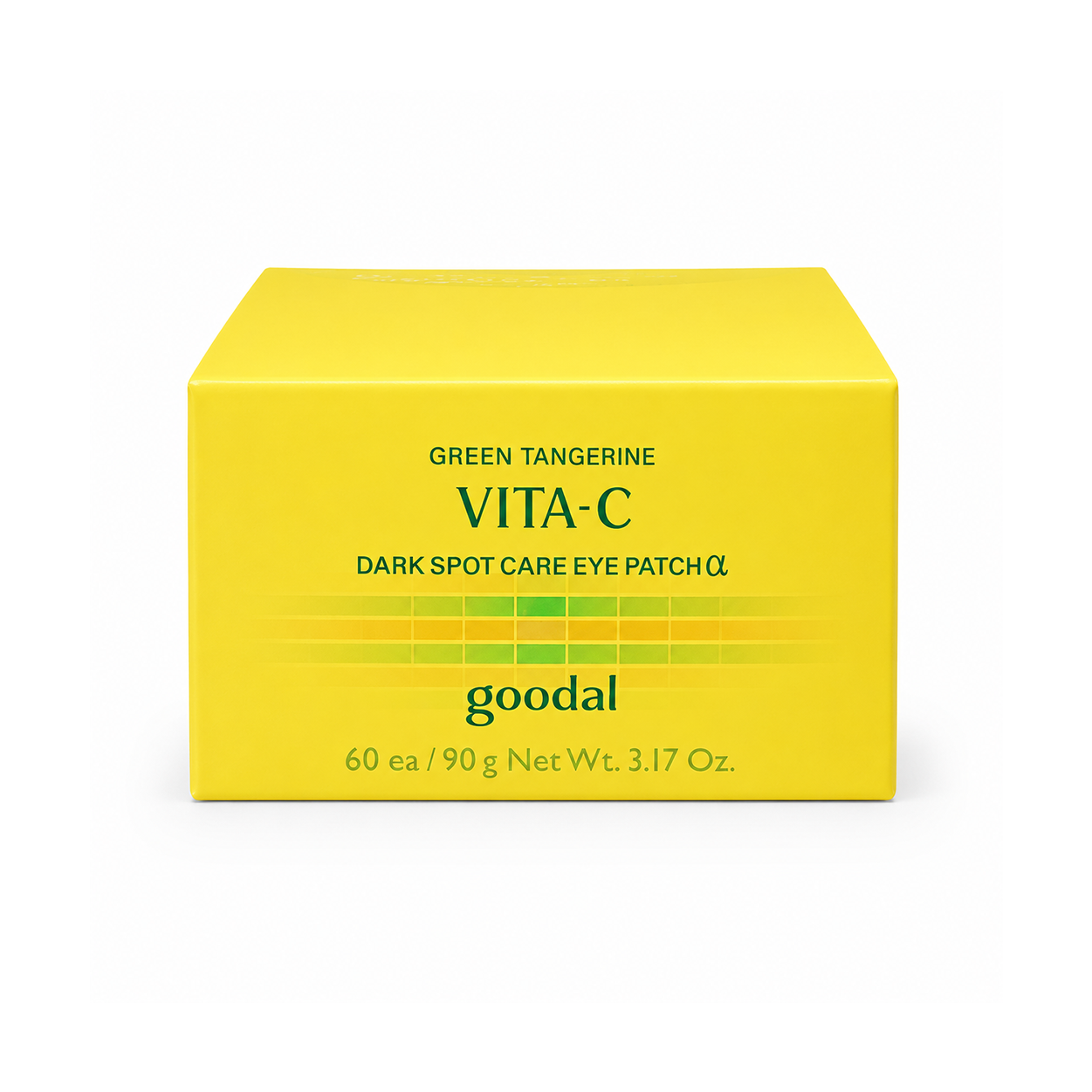 goodal Green Tangerine Vita-C Dark Spot Care Eye Patch 90g hydrogel eye patches for brightening dark circles and puffiness