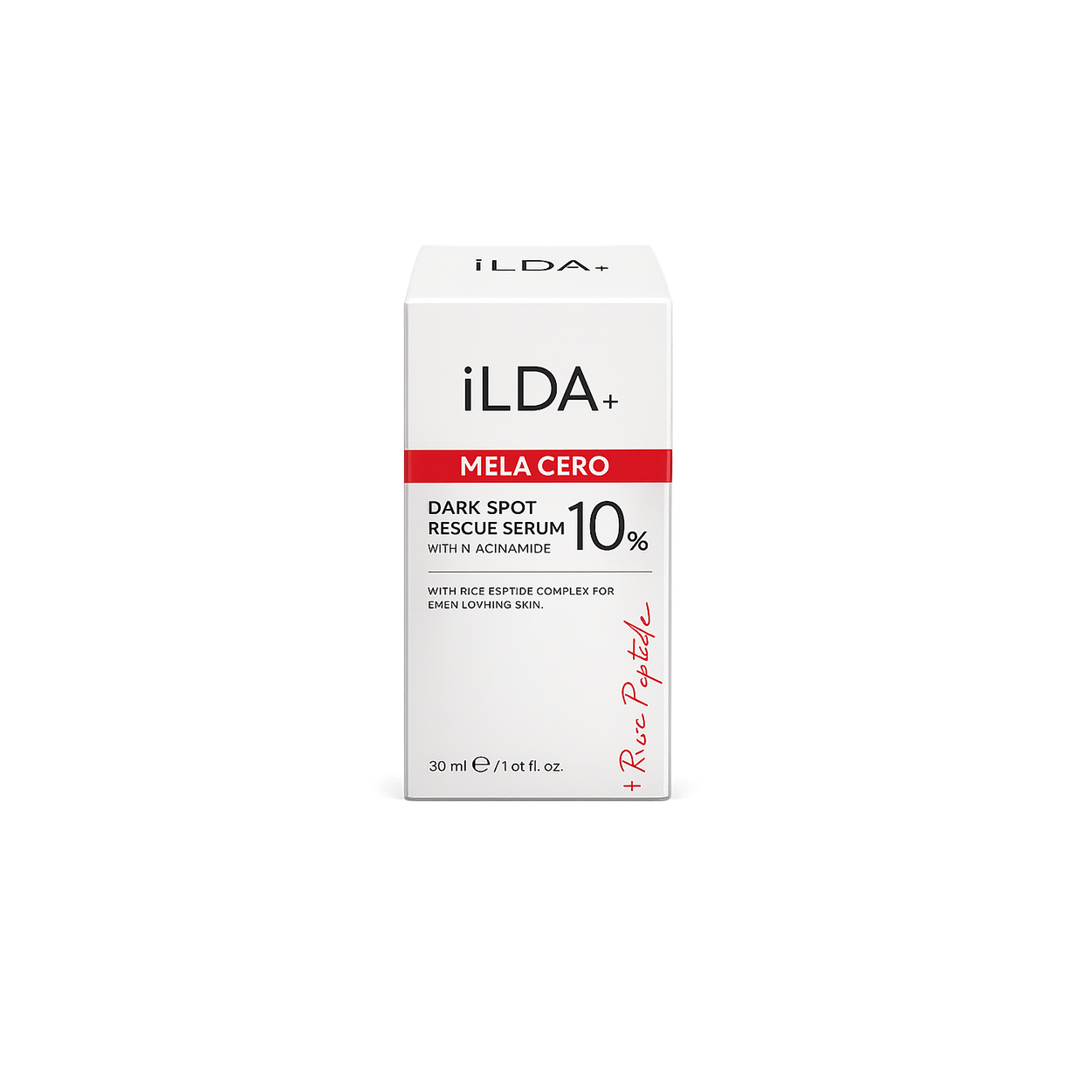 iLDA+ MELA CERO Dark Spot Rescue Serum 10% Niacinamide 30ml face serum for reducing pigmentation and brightening skin