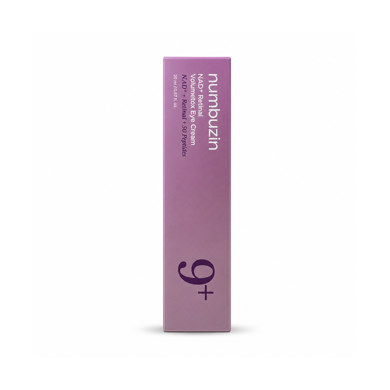 numbuzin NAD+ Retinal Volumetox Eye Cream 20ml anti-aging eye cream with retinal and peptides to improve firmness and reduce wrinkles.