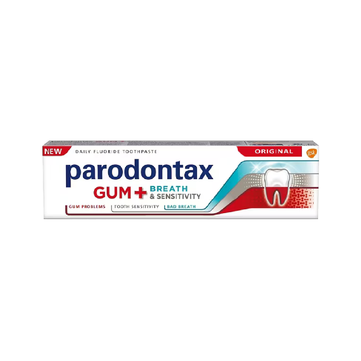Parodontax Gum+ Breath & Sens Organic Toothpaste 75Ml