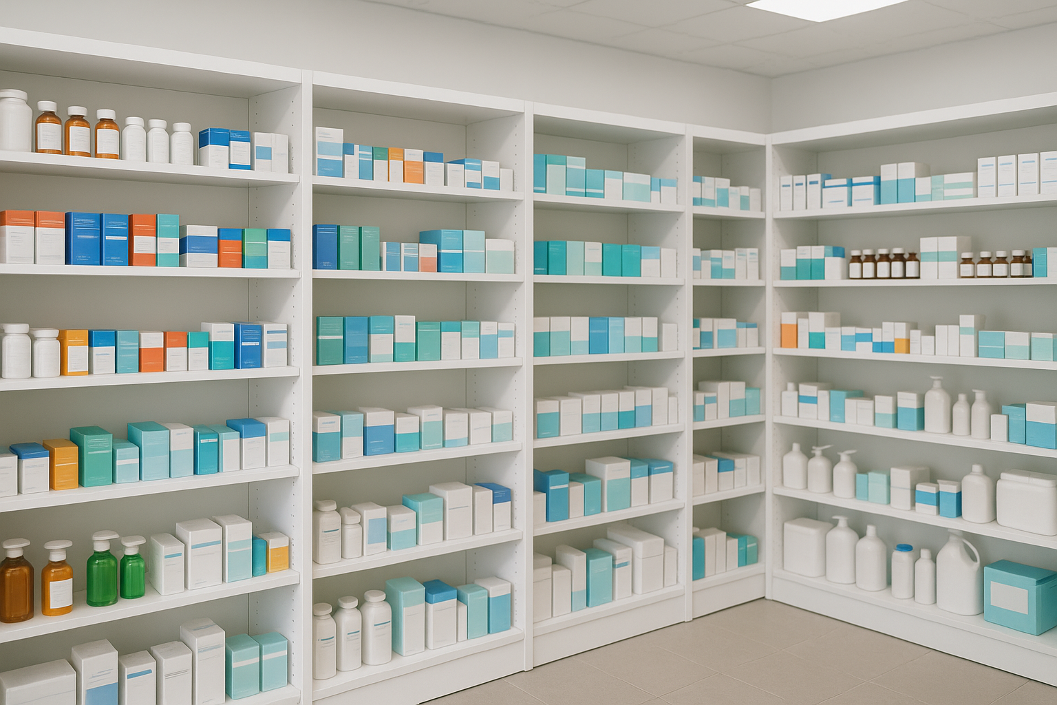 Pharmacy Shelfs